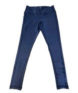 Z By Zella Leggings Blue Womens Size Medium back zip pocket - $19.06 CAD