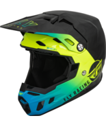 FLY RACING Formula CC Centrum Helmet, Black/Blue/High Vis/Yellow, Men&#39;s ... - £393.13 GBP