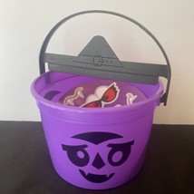 2023 Mc Donald&#39;s Purple Halloween Classic Boo Bucket Vampire Happy Meal - £6.86 GBP