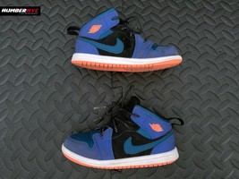 Nike Unisex Jordan 1 Mid (TD) Shoes HD3 Racer Blue Abyss 640735-440 Size... - £38.82 GBP