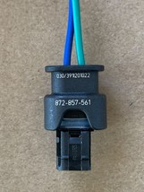 NEW 2-Pin Plug Wire Connector 872-857-561 For BMW VW AUDI PORSCHE - $18.99