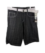 Southpole Jean Shorts Mens Size 38 Black Baggy Black Hip Hop Y2K Vintage... - $129.55 CAD