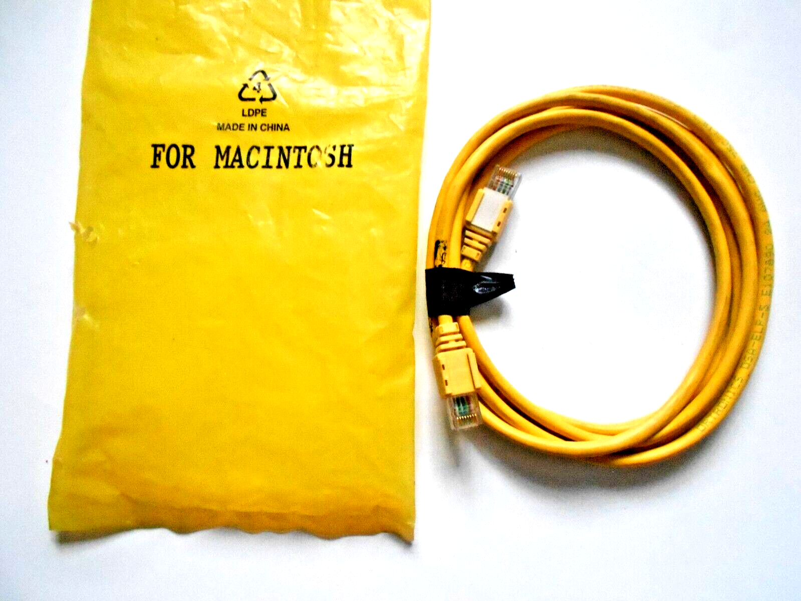 Ethernet Cable for MacIntosh and Auxiliary Cord - $14.84