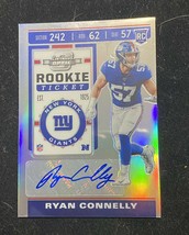 Ryan Connelly 2019 Panini Optic Contenders Football Rc Auto Rookie Ticket - £14.56 GBP