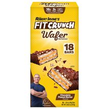 FITCRUNCH Wafer Protein Bars, 16g of Protein &amp; 3g of Sugar (18 Bars, Cho... - €29,03 EUR