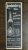 Vintage 1904 Londonderry Sparkling Water with Epicures Original Ad - 721 - £5.22 GBP