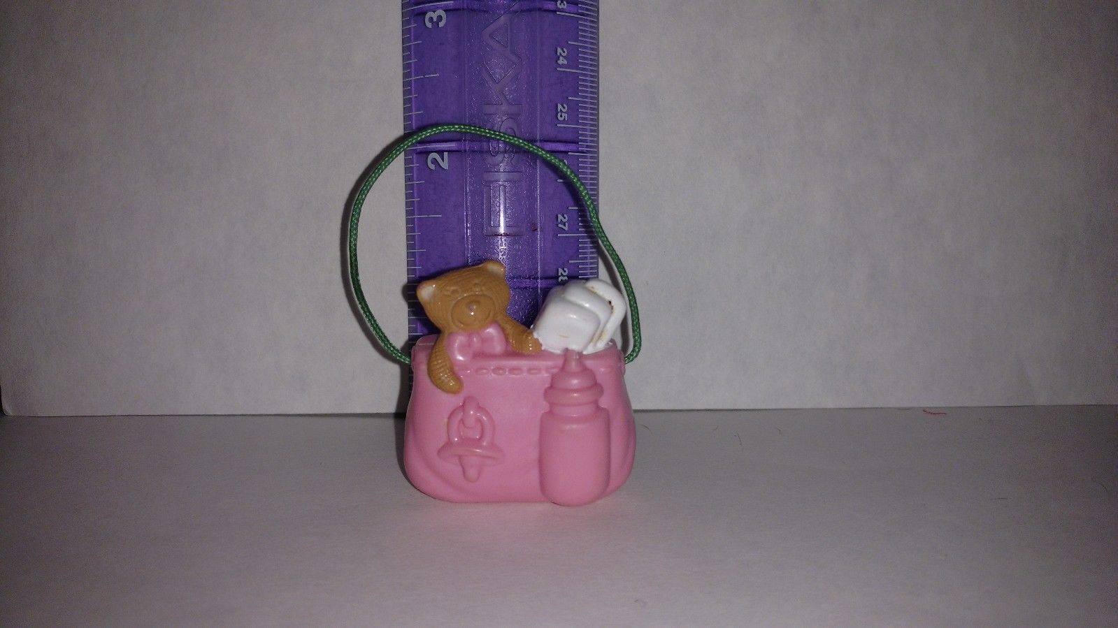 Fisher Price Loving Family Dream Dollhouse Baby Doll Pink Diaper Bag Nur... - $3.60