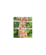 Women&#39;s French Floral Print Maxi Dress - Elegant A-Line Short Sleeve Rou... - $656.14 MXN