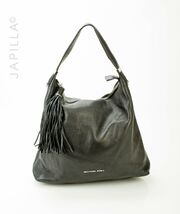 MICHAEL KORS TASSEL PEBBLED LEATHER SHOULDER BAG! - $112.86