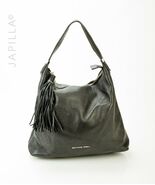 MICHAEL KORS TASSEL PEBBLED LEATHER SHOULDER BAG! - $112.86