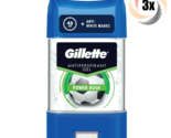 3x Sticks Gillette Power Rush Antiperspirant Gel Deodorant | 70ml 48H Pr... - £15.80 GBP