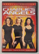 M) Charlie&#39;s Angels Full Throttle DVD 03 Special Edition Cameron Diaz Barrymore - £3.86 GBP
