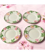 VTG Set of 4 Franciscan Ware Desert Rose 6 1/2&quot; Luncheon Plates USA Cott... - $31.73 CAD