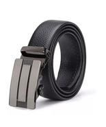 Geniune Cowhide Leather Slide Ratchet Belt For Men Dress Premium Quality - £16.51 GBP