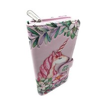 Shagwear Unicorn Large Pink Zipper Wallet - £46.20 GBP