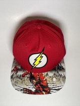 Flash DC Comics Hat Comic Graphic Print Snapback - $12.84