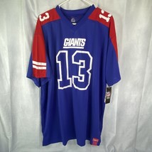 NEW NWT Odell Beckham #13 Majestic NY GIANTS Football team jersey sz 2XL... - $70.73
