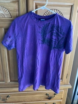 Quiksilver Short Sleeve Purple Tye Dye Multicolored Shirt Men’s Size Medium - £19.90 GBP
