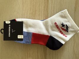 Converse Kids Socks Size 3Y–5Y – 3 Pair Pack – Unisex Crew Socks - $12.86