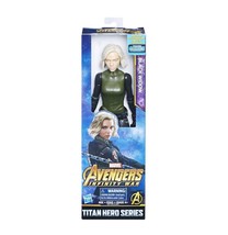 ORIGINAL Vintage 2017 Avengers Infinity War Black Widow 12&quot; Titan Hero Figure - £12.11 GBP