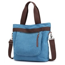 2022 New Fashion One Shoulder Casual Bags Women Solid Canvas Waterproof School S - £38.43 GBP
