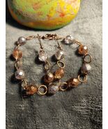 Beaded Bracelet and Earring Set - $22.00