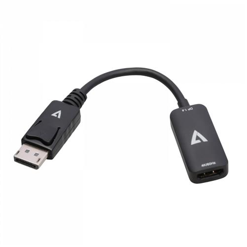 V7 V7DPHDMIACTV DISPLAYPORT TO HDMI VIDEO ADPTR DP1.4 HDMI2.0 21.6GBPS 4K 60HZ U  			