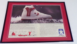 1985 Converse Maverick 12x18 Framed ORIGINAL Vintage Advertising Display - $59.39