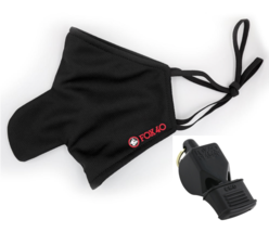 Fox 40 | Whistle Face Mask With Clip | Free Classic CMG Whistle | Referee Coach - £27.96 GBP