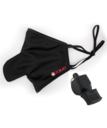 Fox 40 | Whistle Face Mask With Clip | Free Classic CMG Whistle | Referee Coach - $34.99