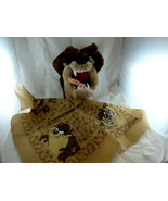 Looney Tunes Tazmanian Devil ACE Plush Tongue out 1996 large 15&quot; + unuse... - $38.60