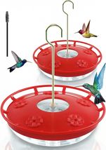 Charming 2 Pack Hummingbird Feeders with 360-Degree Perch - Perfect for ... - $35.59