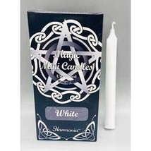 1/2&quot; dia 5&quot; long White chime candle 20 pack - $10.55
