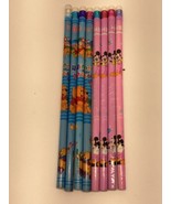 Disney Winnie The Pooh And Mickey Mouse Pencils 8 Count New - $5.70 CAD