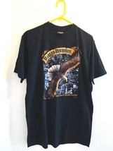 Vtg NWOT 80s Harley Davidson Eagle Soars Alone 3D Emblem Shirt N.J. Size XL RARE - £192.84 GBP