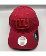 New York Giants Hat Women Red 9Twenty New Era Strap Back Cap New - €19,60 EUR