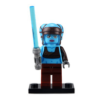 1pcs Jedi Aayla Secura Star Wars II Attack of the Clones Minifigure - £2.30 GBP