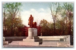 Harrison Monument University Park Indianapolis Indiana IN UN DB Postcard... - $4.04