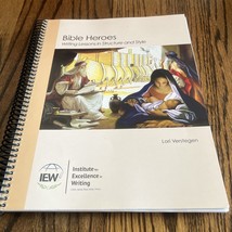 IEW Bible Heros Writing Lessons in Structure &amp; Style Student Workbook READ - $7.42