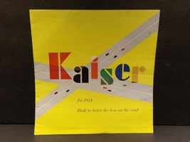 Kaiser for 1951 Sales Brochure Kaiser - Frazer Cars - $44.98