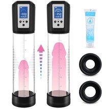 Electric Penis Pump For Men With 8 Suction Intensities, Rechargeable Automatic V - £29.02 GBP