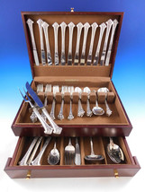 Classic Bouquet by Gorham Sterling Silver Flatware Set for 8 Service 56 pieces - £3,171.29 GBP