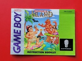 Adventure Island Manual Game Boy Original Electro Brain Booklet No Game or Box - £14.92 GBP