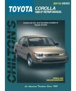 Toyota Corolla, 1988-97 (Chilton Total Car Care Series Manuals) by Chilton - $19.64 CAD