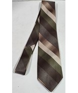 Vintage Starcy Multicolor Striped Mens Necktie Neck Tie Made in USA - $25.80 CAD