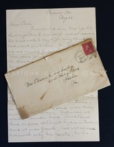 1929 antique EDWIN DUNHULEY LETTER PHILADELPHIA PA from louise gardiner ... - £17.53 GBP