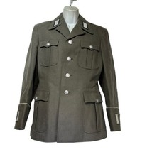 East German NVA DDR Grey Officer Military Dress Jacket Tunic SK 44 - $64.34