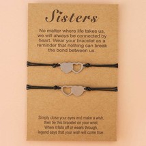 Sister bracelet set personalized for 2 big sister gift bracelet - £13.79 GBP