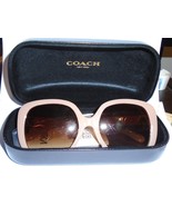 Coach Women&#39;s sunglasses color cream- brand new with case - £55.31 GBP