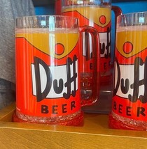 Universal Studios Exclusive The Simpsons Duff Beer Large Iced Mug New - $29.99
